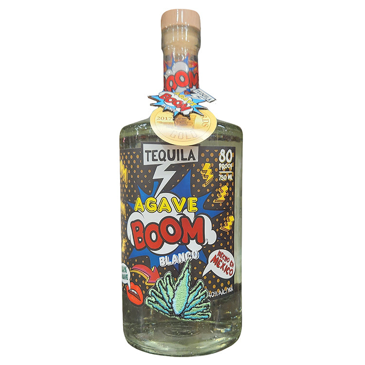 Agave Boom Blanco Tequila 750ml Liquor Freight