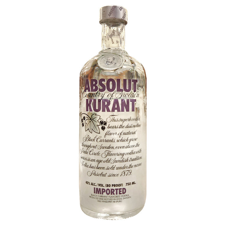 Absolut Kurant Vodka - 1 liter – Liquor Freight