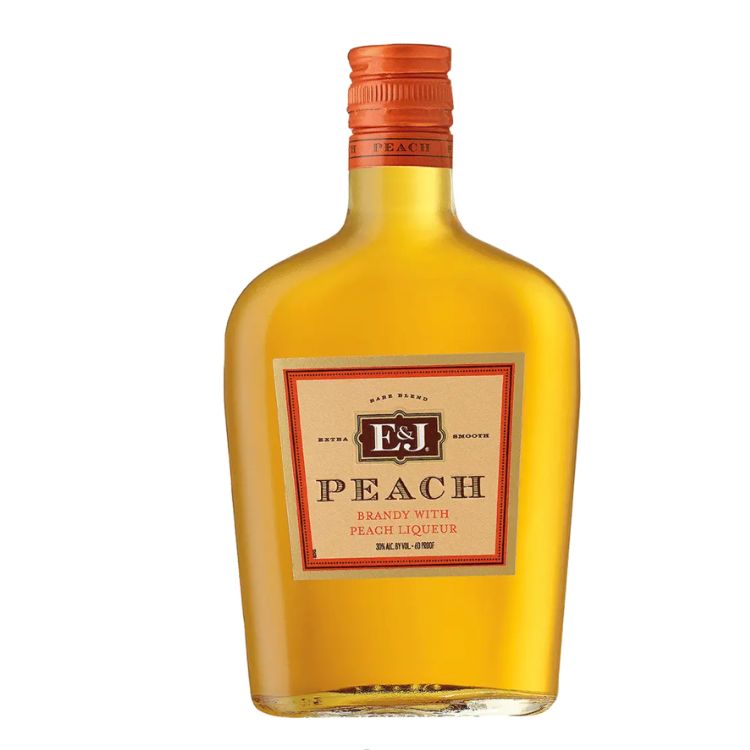 E&J Peach Brandy 375ml Liquor Freight