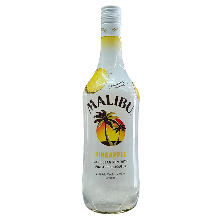 Malibu Pineapple Liqueur Rum 750ml Liquor Freight