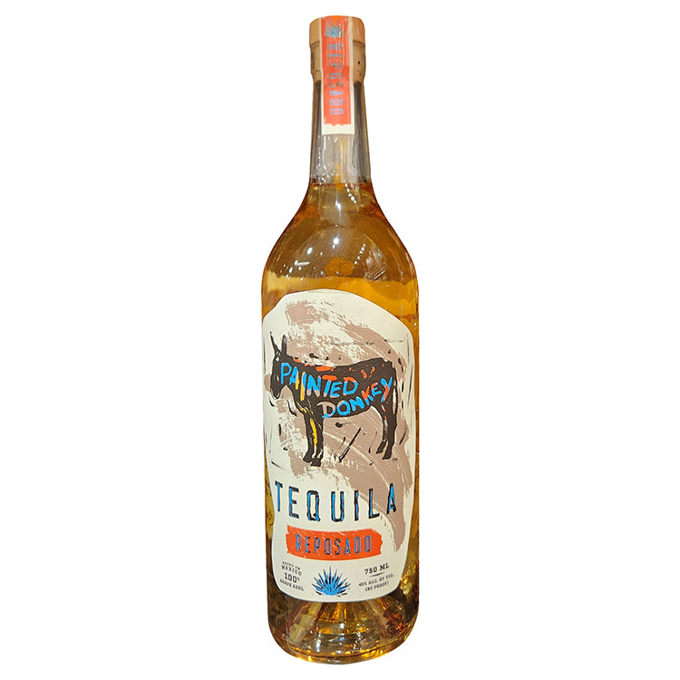 Painted Donkey Reposado Tequila 750ml Liquor Freight