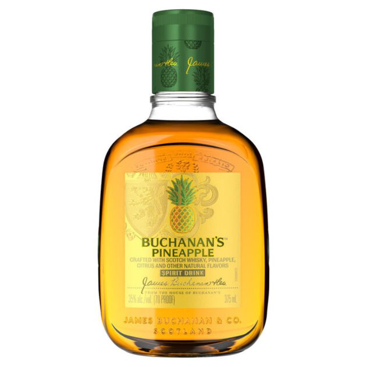 Buchanan's Pineapple Scotch Whiskey 375ml Liquor Freight