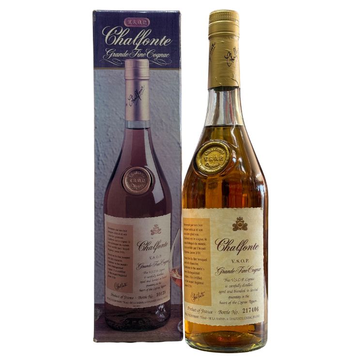 Chalfonte VSOP Grande Fine Champagne Cognac 750ml Liquor Freight