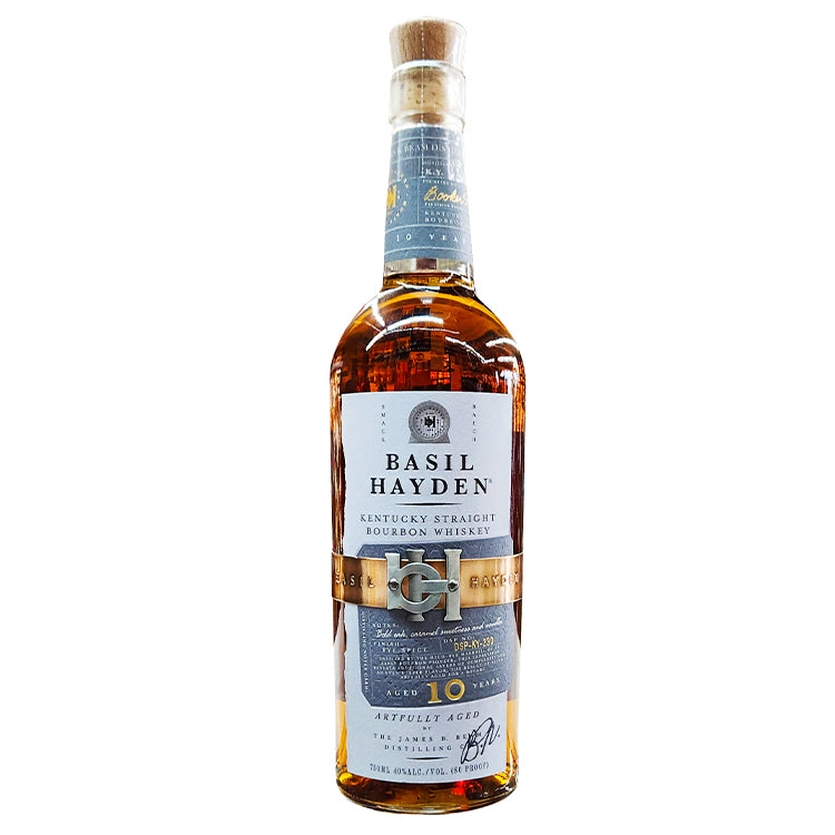 Basil Hayden's Bourbon Whiskey 10 Year 750ml Liquor Freight