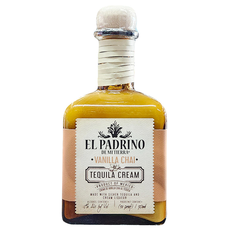 El Padrino Vanilla Chai Tequila Cream Liqueur 750ml Liquor Freight