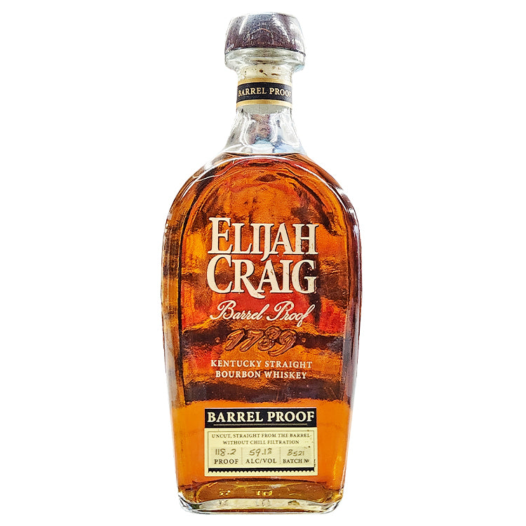 Elijah Craig 12 Year Barrel Proof Straight Bourbon Whiskey B521 750ml Liquor Freight