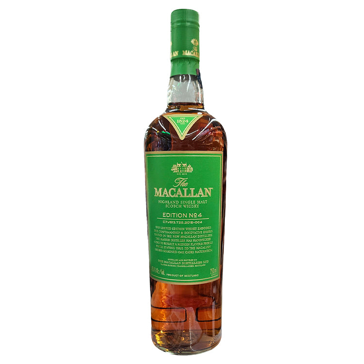 The Macallan Edition No.4 Limited Edition Highland Single Malt ...