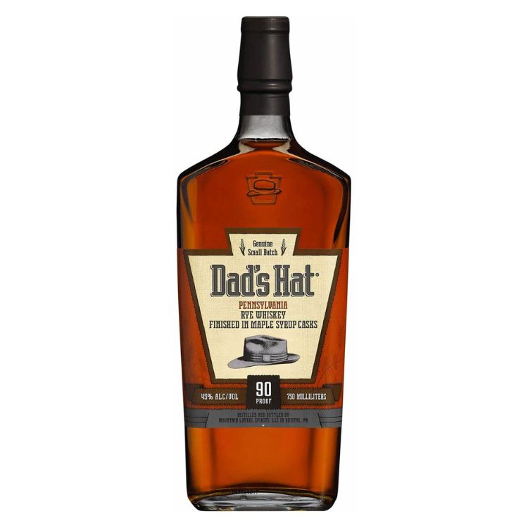 Dad's Hat Pennsylvania Rye Finished in Maple Casks - 750ml – Liquor Freight