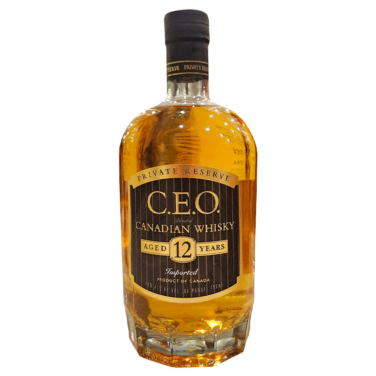 C.E.O 12 Year Canadian Whiskey -750ml – Liquor Freight