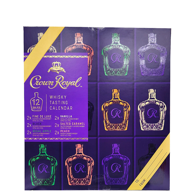 Crown Royal Tasting Calendar Canadian Whiskey - 750ml – Liquor Freight Crown Royal Tasting Calendar Canadian Whiskey - 750ml – Liquor Freight