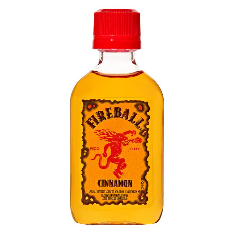 Fireball Cinnamon Whiskey - 50ml Mini Shot – Liquor Freight