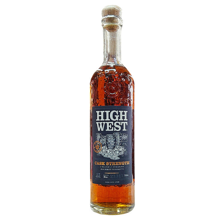 High West Cask Strength Bourbon bottle