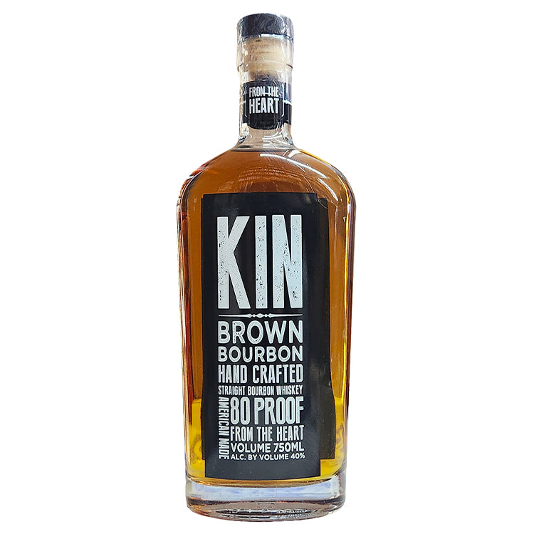 Kin Whiskey Kin Brown Brown Bourbon Whiskey - 750ml – Liquor Freight