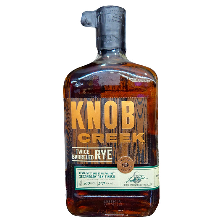 Knob Creek Twice Barreled Rye Whiskey