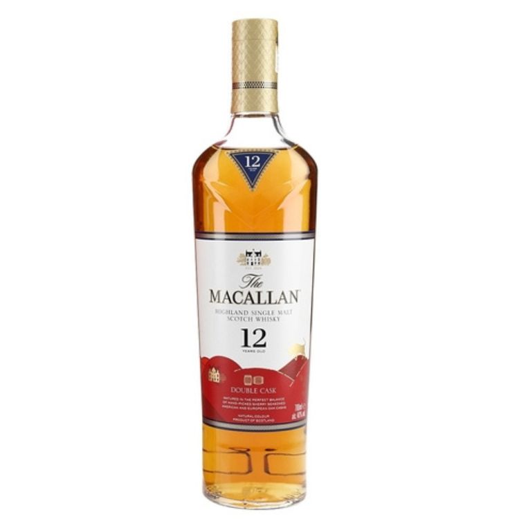 The Macallan 12 Year Old Single Malt Scotch Whisky - 700ml ( No