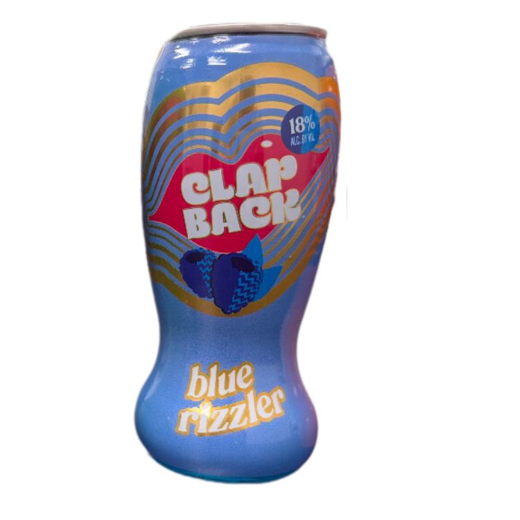 Clap Back Blue Rizzler - 375ml – Liquor Freight