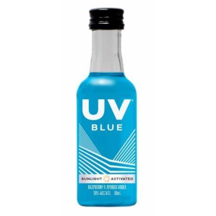 UV Blue Vodka - 50ml Mini Shot – Liquor Freight