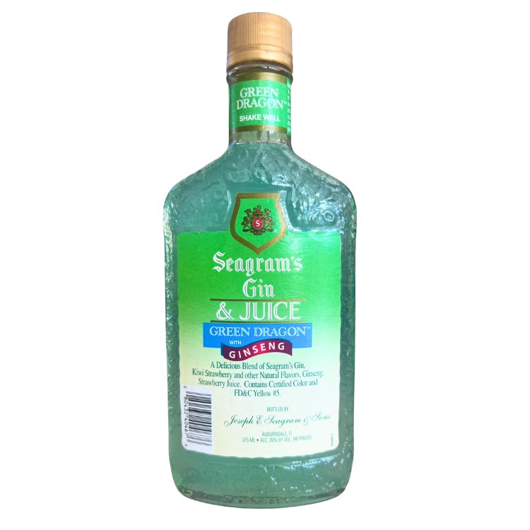 Seagram's Gin & Juice Green Dragon - 375ml Liquor Freight Seagram's Gin & Juice Green Dragon - 375ml Liquor Freight