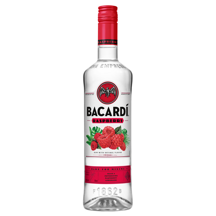Bacardi Raspberry Rum - 750ml – Liquor Freight