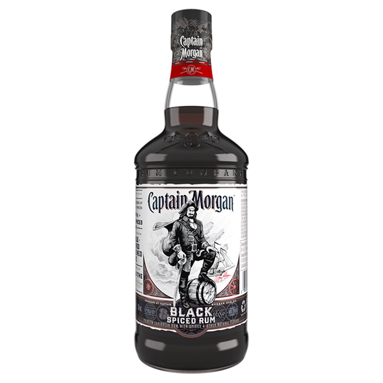 Captain Morgan Black Spiced Rum - 750ml