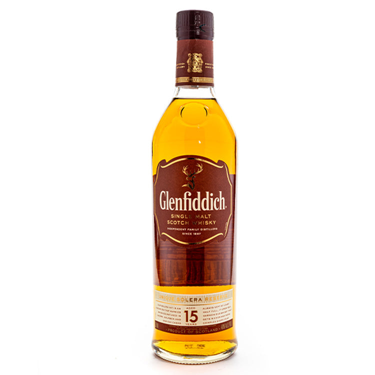 Glenfiddich 15 Year Single Malt Scotch Whiskey - 750ml – Liquor