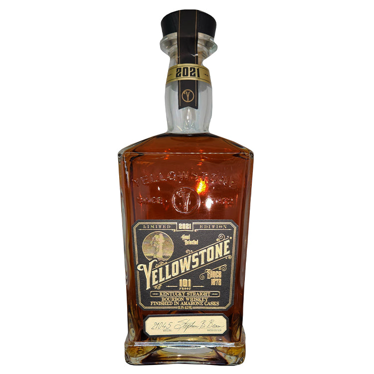 Yellowstone Limited Edition 2021 Straight Bourbon Whiskey 750ml Liquor Freight 8309